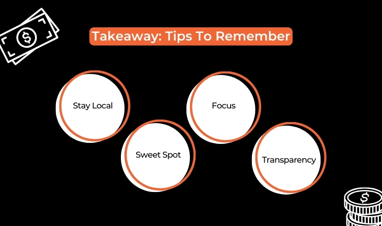 Takeaway: Tips To Remember