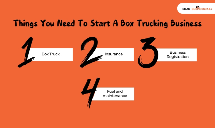 Things You Need To Start A Box Trucking Business