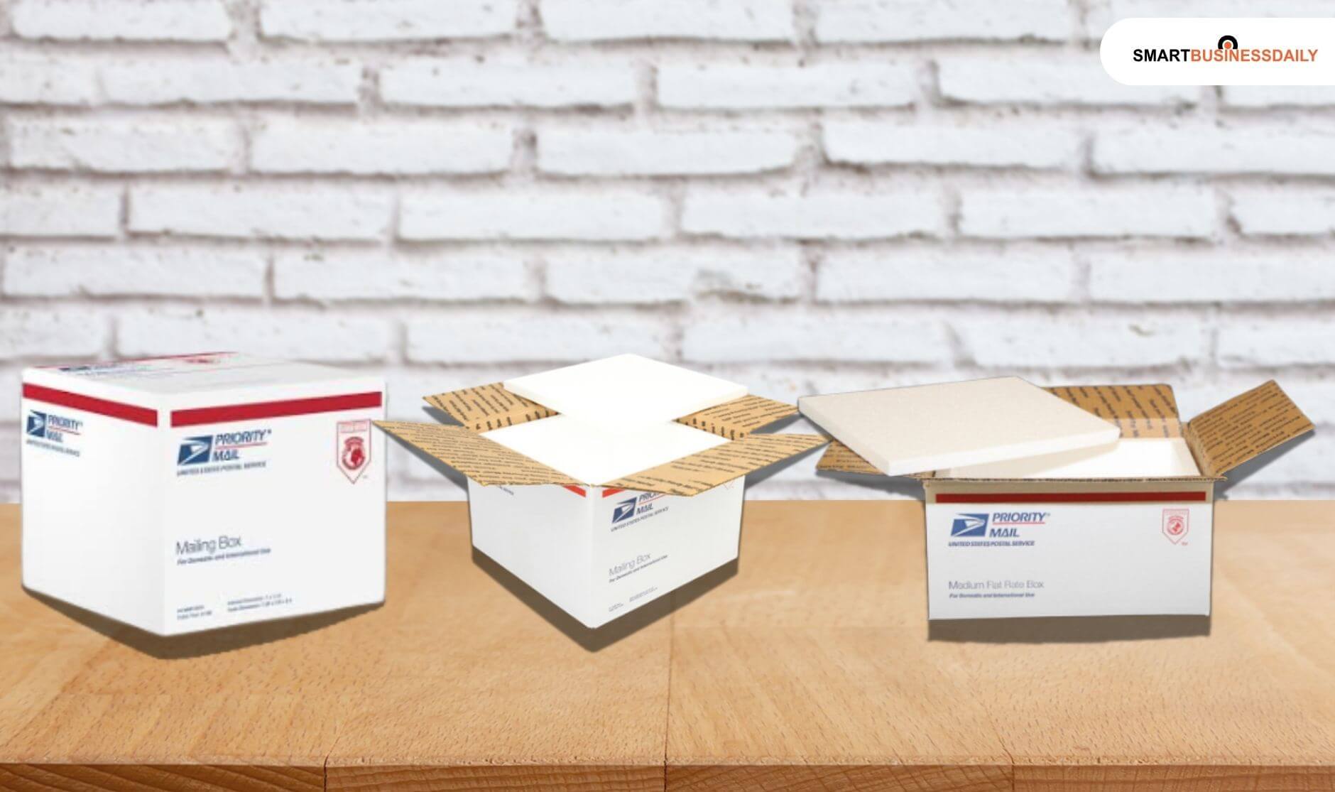 USPS priority mail boxes